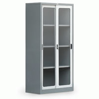 STEEL CUPBOARD SDG - 206 (Sliding Glass Door)