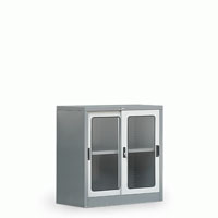 STEEL CUPBOARD SDG - 207 (Sliding Glass Door)